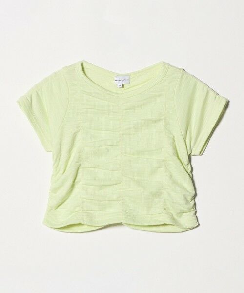 green label relaxing / グリーンレーベル リラクシング カットソー | 【WEB限定】シャーリング Tシャツ / キッズ 100cm-160cm | 詳細5