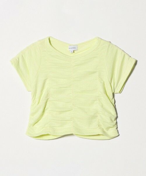green label relaxing / グリーンレーベル リラクシング カットソー | 【WEB限定】シャーリング Tシャツ / キッズ 100cm-160cm | 詳細10