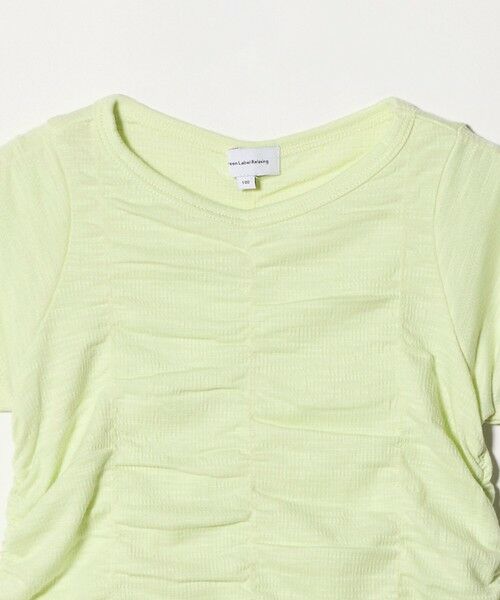 green label relaxing / グリーンレーベル リラクシング カットソー | 【WEB限定】シャーリング Tシャツ / キッズ 100cm-160cm | 詳細15