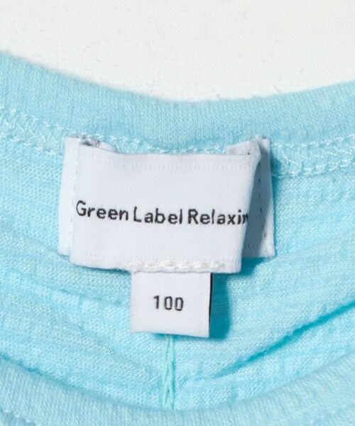 green label relaxing / グリーンレーベル リラクシング カットソー | 【WEB限定】シャーリング Tシャツ / キッズ 100cm-160cm | 詳細16