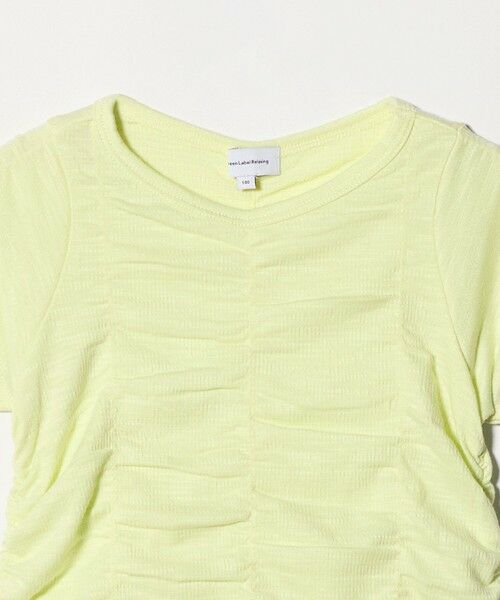 green label relaxing / グリーンレーベル リラクシング カットソー | 【WEB限定】シャーリング Tシャツ / キッズ 100cm-160cm | 詳細25