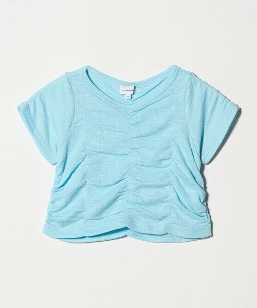 green label relaxing / グリーンレーベル リラクシング カットソー | 【WEB限定】シャーリング Tシャツ / キッズ 100cm-160cm | 詳細8
