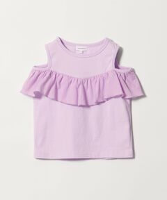 green label relaxing / グリーンレーベル リラクシング カットソー | 【スタメンシリーズ】ショルダー ホール Tシャツ / キッズ 100cm-160cm