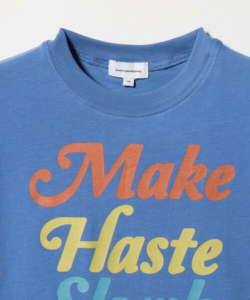 green label relaxing / グリーンレーベル リラクシング カットソー | カラフル プリント Tシャツ / キッズ100cm-160cm | 詳細15