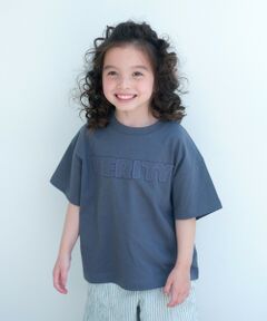 green label relaxing / グリーンレーベル リラクシング カットソー | ロゴ アップリケ Tシャツ / キッズ 100cm-130cm