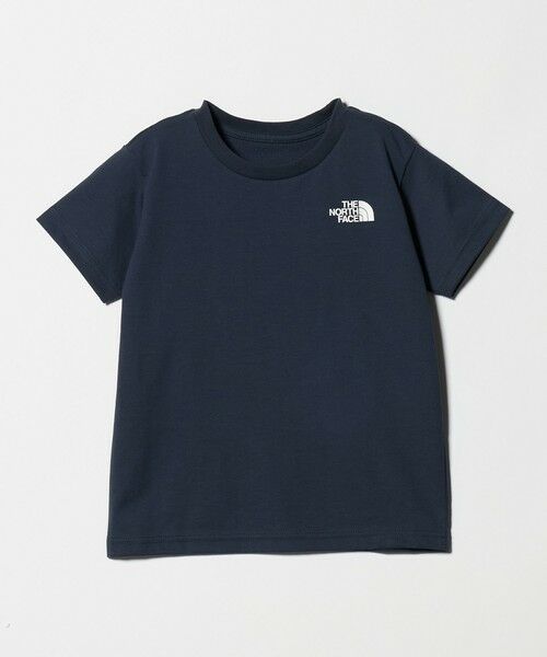 green label relaxing / グリーンレーベル リラクシング カットソー | ＜THE NORTH FACE＞バンダナ スクェア ロゴ Tシャツ / キッズ100cm-120cm（NAVY）