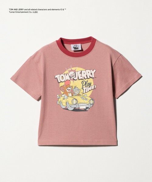 green label relaxing / グリーンレーベル リラクシング カットソー | 【別注】＜URBAMENT＞TOM and JERRY リンガーTシャツ / キッズ 100cmー130cm | 詳細5