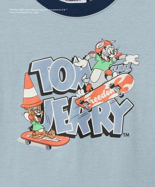 green label relaxing / グリーンレーベル リラクシング カットソー | 【別注】＜URBAMENT＞TOM and JERRY リンガーTシャツ / キッズ 100cmー130cm | 詳細16
