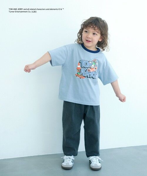 green label relaxing / グリーンレーベル リラクシング カットソー | 【別注】＜URBAMENT＞TOM and JERRY リンガーTシャツ / キッズ 100cmー130cm | 詳細9