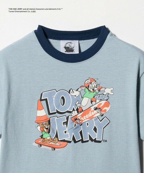 green label relaxing / グリーンレーベル リラクシング カットソー | 【別注】＜URBAMENT＞TOM and JERRY リンガーTシャツ / キッズ 100cmー130cm | 詳細21