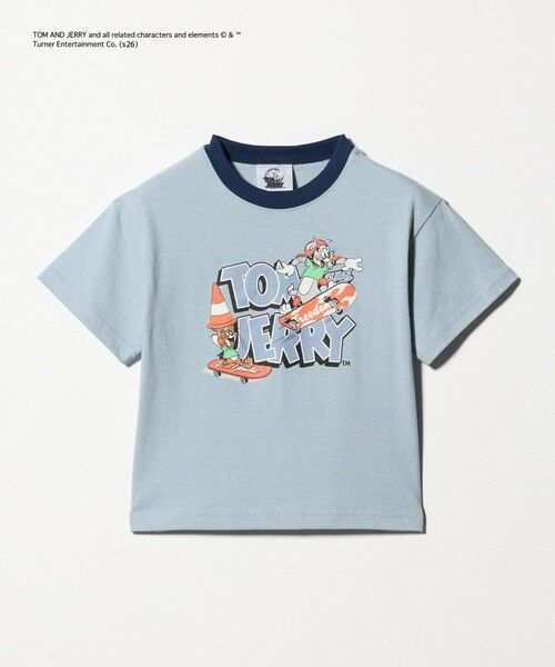green label relaxing / グリーンレーベル リラクシング カットソー | 【別注】＜URBAMENT＞TOM and JERRY リンガーTシャツ / キッズ 100cmー130cm | 詳細15