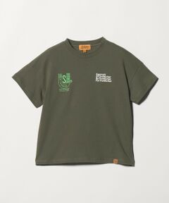 green label relaxing / グリーンレーベル リラクシング カットソー | 【別注】＜UNIVERSAL OVERALL＞グラフィック プリント Tシャツ / キッズ 100cm-130cm