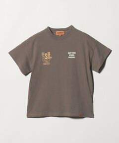 green label relaxing / グリーンレーベル リラクシング カットソー | 【別注】＜UNIVERSAL OVERALL＞グラフィック プリント Tシャツ / キッズ 100cm-130cm