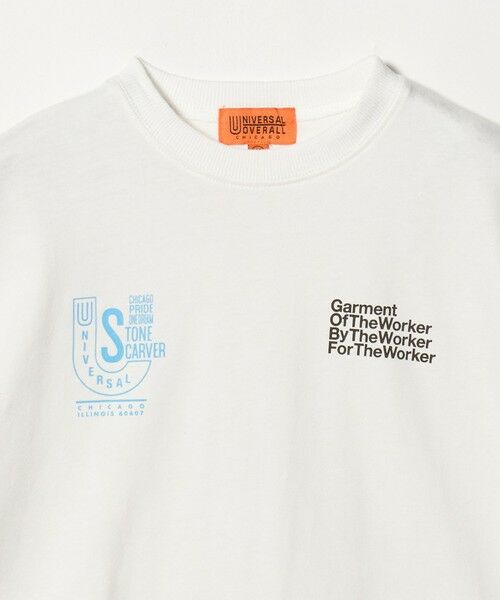 green label relaxing / グリーンレーベル リラクシング カットソー | 【別注】＜UNIVERSAL OVERALL＞グラフィック プリント Tシャツ / キッズ 100cm-130cm | 詳細3