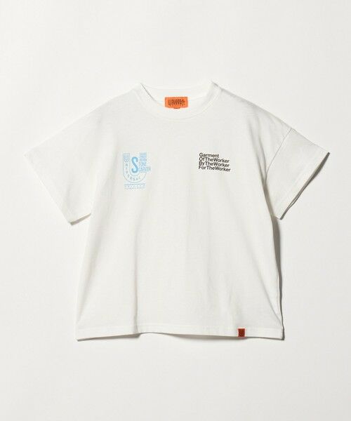 green label relaxing / グリーンレーベル リラクシング カットソー | 【別注】＜UNIVERSAL OVERALL＞グラフィック プリント Tシャツ / キッズ 100cm-130cm | 詳細2
