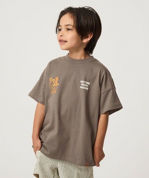 green label relaxing / グリーンレーベル リラクシング カットソー | 【別注】＜UNIVERSAL OVERALL＞グラフィック プリント Tシャツ / キッズ 100cm-130cm | 詳細16
