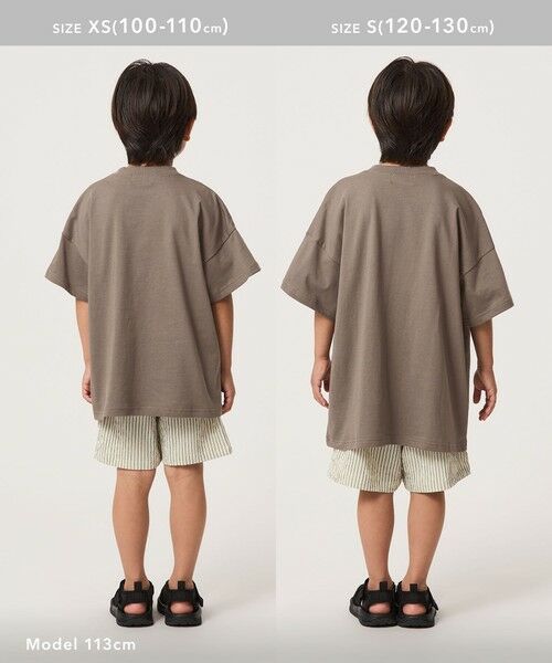 green label relaxing / グリーンレーベル リラクシング カットソー | 【別注】＜UNIVERSAL OVERALL＞グラフィック プリント Tシャツ / キッズ 100cm-130cm | 詳細20