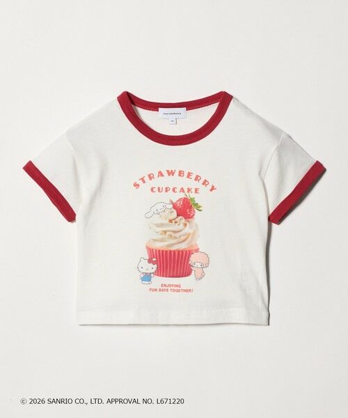 green label relaxing / グリーンレーベル リラクシング カットソー | 【別注】<Sanrio>グラフィック Tシャツ / キッズ 100cm-130cm | 詳細1