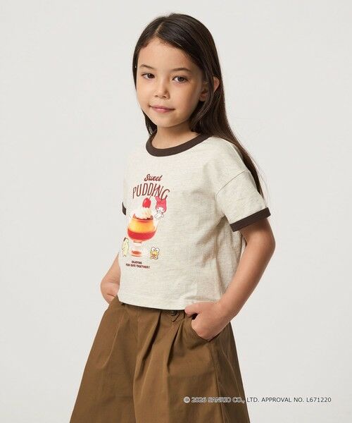 green label relaxing / グリーンレーベル リラクシング カットソー | 【別注】<Sanrio>グラフィック Tシャツ / キッズ 100cm-130cm | 詳細8