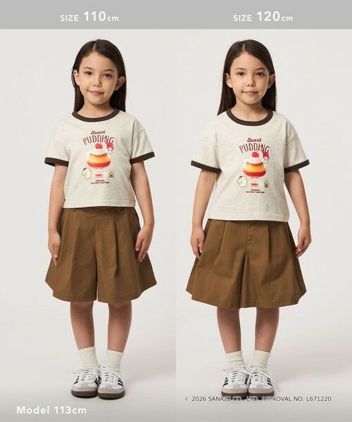 green label relaxing / グリーンレーベル リラクシング カットソー | 【別注】<Sanrio>グラフィック Tシャツ / キッズ 100cm-130cm | 詳細10