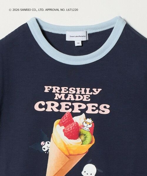 green label relaxing / グリーンレーベル リラクシング カットソー | 【別注】<Sanrio>グラフィック Tシャツ / キッズ 100cm-130cm | 詳細21