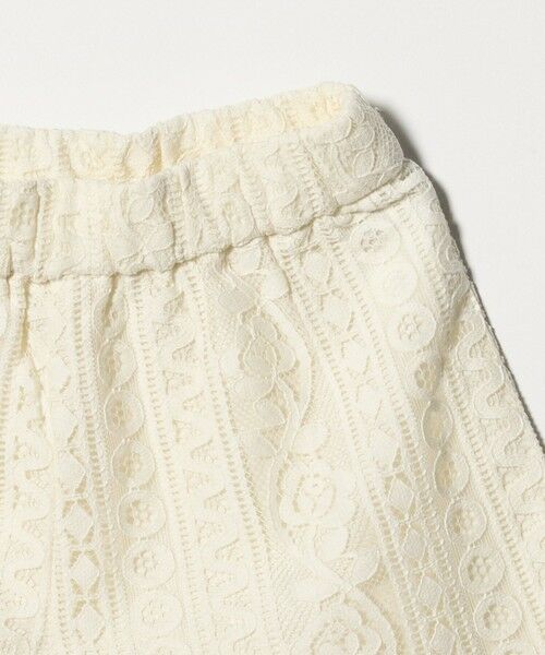 green label relaxing / グリーンレーベル リラクシング ショート・ハーフ・半端丈パンツ | レース ショートパンツ / キッズ 100cm-130cm | 詳細1