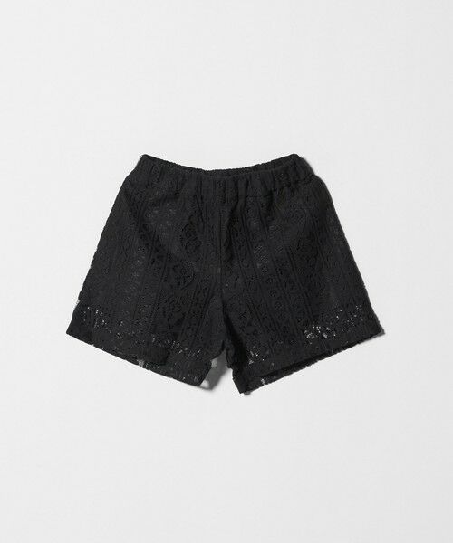 green label relaxing / グリーンレーベル リラクシング ショート・ハーフ・半端丈パンツ | レース ショートパンツ / キッズ 100cm-130cm | 詳細15