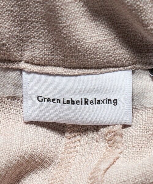 green label relaxing / グリーンレーベル リラクシング ショート・ハーフ・半端丈パンツ | リネンライク フリル キュロット / キッズ 100cm-130cm | 詳細9