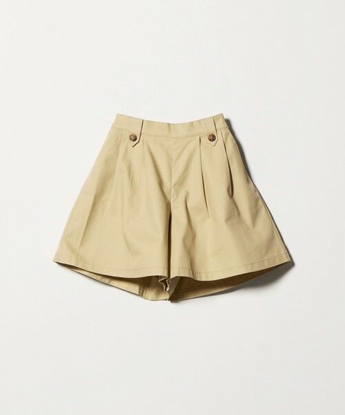 green label relaxing / グリーンレーベル リラクシング ショート・ハーフ・半端丈パンツ | ベルトループ デザイン キュロット / キッズ 100cm-160cm | 詳細7
