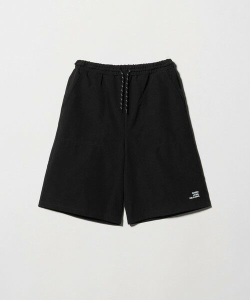 green label relaxing / グリーンレーベル リラクシング ショート・ハーフ・半端丈パンツ | アクティブ ショーツ / キッズ 100cm-160cm(BLACK)