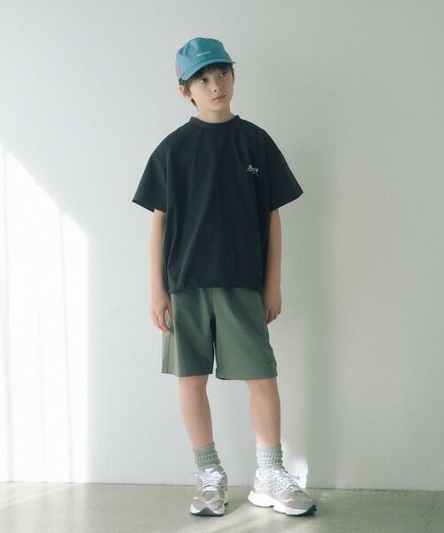 green label relaxing / グリーンレーベル リラクシング ショート・ハーフ・半端丈パンツ | アクティブ ショーツ / キッズ 100cm-160cm | 詳細4