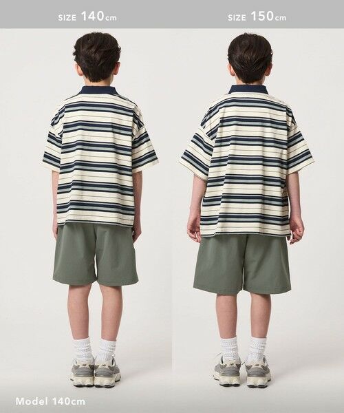green label relaxing / グリーンレーベル リラクシング ショート・ハーフ・半端丈パンツ | アクティブ ショーツ / キッズ 100cm-160cm | 詳細11