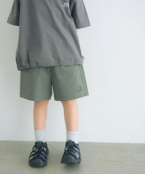 green label relaxing / グリーンレーベル リラクシング ショート・ハーフ・半端丈パンツ | アクティブ ショーツ / キッズ 100cm-160cm | 詳細5