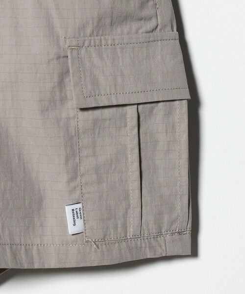 green label relaxing / グリーンレーベル リラクシング ショート・ハーフ・半端丈パンツ | カーゴ ショート パンツ / キッズ 100cm-160cm | 詳細4