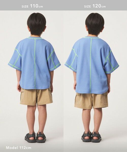 green label relaxing / グリーンレーベル リラクシング ショート・ハーフ・半端丈パンツ | カーゴ ショート パンツ / キッズ 100cm-160cm | 詳細23