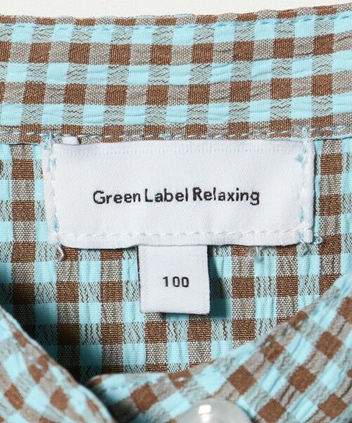 green label relaxing / グリーンレーベル リラクシング ロング・マキシ丈ワンピース | チェック ワンピース / キッズ 100cm-130cm | 詳細10
