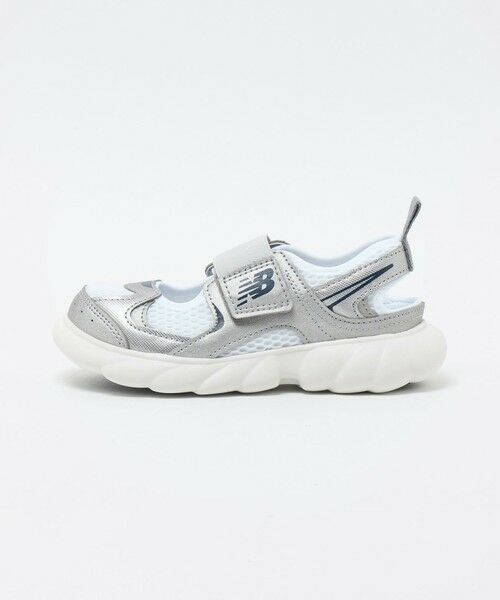 green label relaxing / グリーンレーベル リラクシング スニーカー | 【WEB限定】＜New Balance＞ 230 Hook and Loop サンダル / キッズ 17cm-21cm（SILVER）