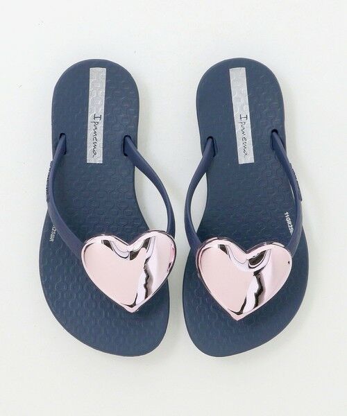green label relaxing / グリーンレーベル リラクシング スニーカー | ＜Ipanema＞ハート サンダル / キッズ 17cm-22cm（NAVY）