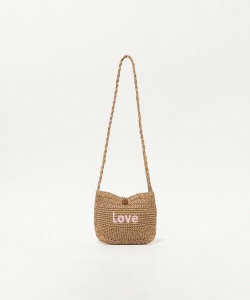 green label relaxing / グリーンレーベル リラクシング リュック・バックパック | レタード ポシェット / キッズ（BEIGE）