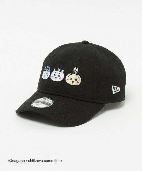 green label relaxing / グリーンレーベル リラクシング キャップ | 【WEB限定】＜NEW ERA＞ ちいかわ キャップ / キッズ（BLACK）