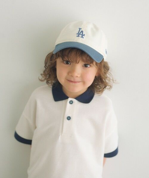green label relaxing / グリーンレーベル リラクシング キャップ | 【別注】＜NEW ERA＞920 MLB / キッズ（OFF WHITE）