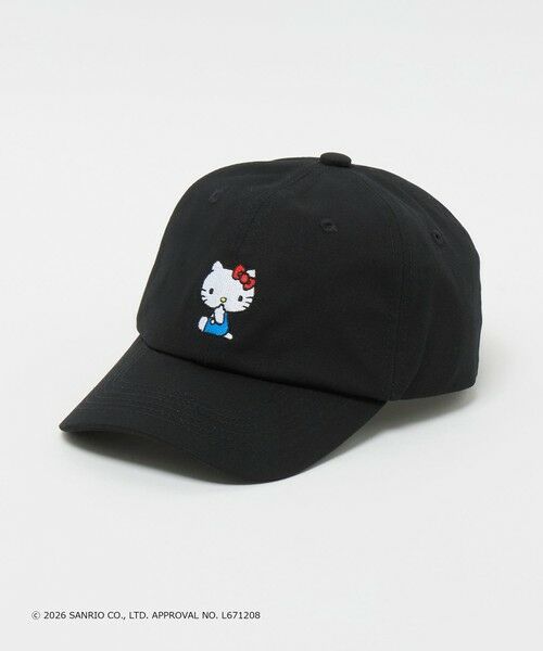 green label relaxing / グリーンレーベル リラクシング キャップ | 【別注】＜URBAMENT＞SANRIO CHARACTERS キャップ / キッズ（BLACK）