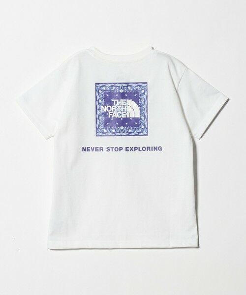 green label relaxing / グリーンレーベル リラクシング カットソー | ＜THE NORTH FACE＞バンダナ スクェア ロゴ Tシャツ / キッズ130cm-160cm | 詳細1
