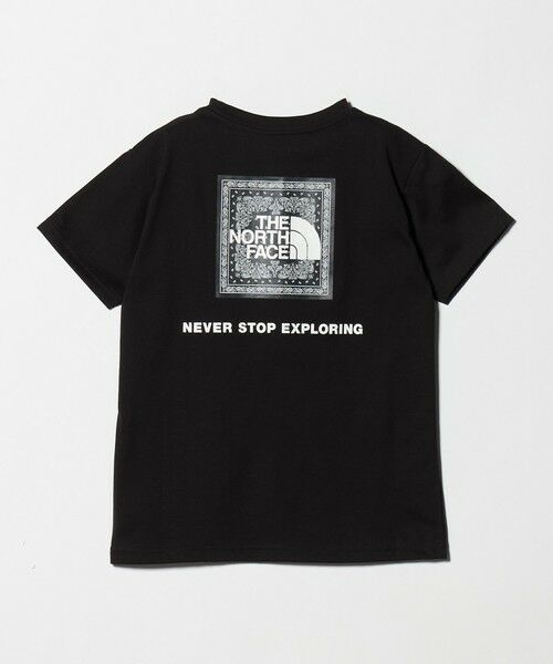 green label relaxing / グリーンレーベル リラクシング カットソー | ＜THE NORTH FACE＞バンダナ スクェア ロゴ Tシャツ / キッズ130cm-160cm | 詳細4