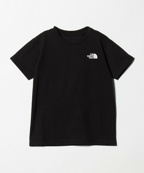green label relaxing / グリーンレーベル リラクシング カットソー | ＜THE NORTH FACE＞バンダナ スクェア ロゴ Tシャツ / キッズ130cm-160cm（BLACK）