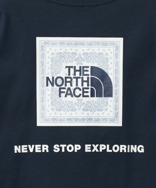 green label relaxing / グリーンレーベル リラクシング カットソー | ＜THE NORTH FACE＞バンダナ スクェア ロゴ Tシャツ / キッズ130cm-160cm | 詳細12