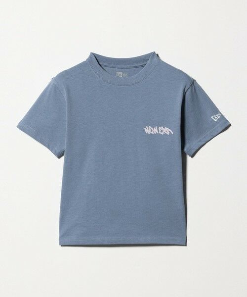green label relaxing / グリーンレーベル リラクシング カットソー | ＜NEW ERA＞タギング Tシャツ / キッズ（130cmー160cm）（LT.BLUE）