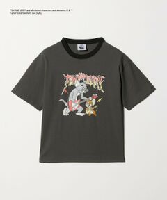 green label relaxing / グリーンレーベル リラクシング カットソー | 【別注】＜URBAMENT＞TOM and JERRY リンガーTシャツ / キッズ 140cmー150cm