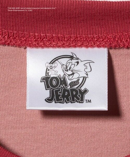 green label relaxing / グリーンレーベル リラクシング カットソー | 【別注】＜URBAMENT＞TOM and JERRY リンガーTシャツ / キッズ 140cmー150cm | 詳細14