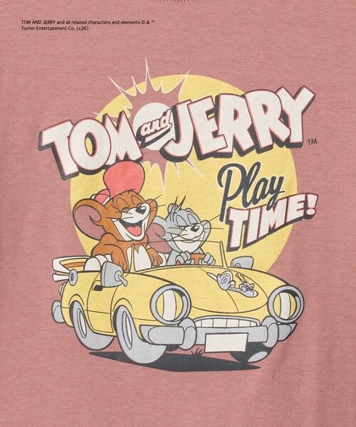 green label relaxing / グリーンレーベル リラクシング カットソー | 【別注】＜URBAMENT＞TOM and JERRY リンガーTシャツ / キッズ 140cmー150cm | 詳細12